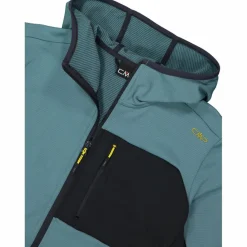 Uomo CMP Pile^Pile Grid Tech con cappuccio da uomo