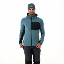 Uomo CMP Pile^Pile Grid Tech con cappuccio da uomo