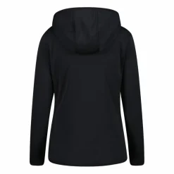Donna CMP Pile^Pile Grid Tech con zip con cappuccio da donna