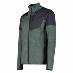 Uomo CMP Pile^Pile Grid Tech con zip da uomo melange