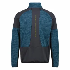 Uomo CMP Pile^Pile Grid Tech con zip da uomo melange