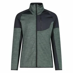 Uomo CMP Pile^Pile Grid Tech con zip da uomo melange