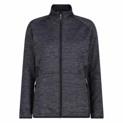 Donna CMP Pile^Pile Grid Tech con zip da donna melange