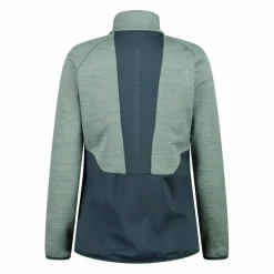 Donna CMP Pile^Pile Grid Tech con zip da donna melange