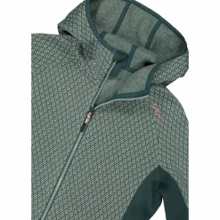 Donna CMP Pile^Pile knit tech da donna con cappuccio