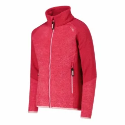 CMP Pile E Felpe^Pile Knit Tech melange da bambina nido d'ape