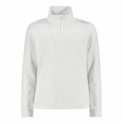 CMP Pile E Felpe^Pile mezza zip arctic fleece da bambina con fiocco di neve