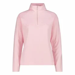 Donna CMP Pile^Pile mezza zip arctic fleece da donna con dettaglio stampato frontale