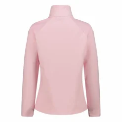 Donna CMP Pile^Pile mezza zip arctic fleece da donna con dettaglio stampato frontale