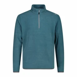 Uomo CMP Pile^Pile mezza zip Arctic Fleece melange da uomo