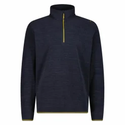 Uomo CMP Pile^Pile mezza zip Arctic Fleece melange da uomo