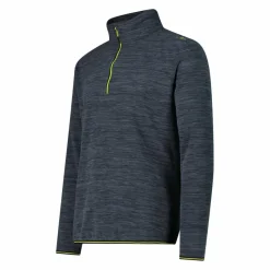 Uomo CMP Pile^Pile mezza zip Arctic Fleece melange da uomo