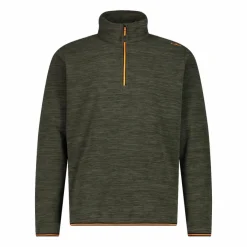 Uomo CMP Pile^Pile mezza zip Arctic Fleece melange da uomo