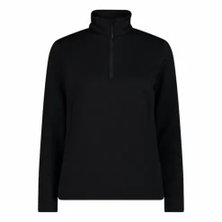 Donna CMP Pile^Pile mezza zip elasticizzato da donna con stampa jacquard