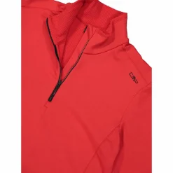 Uomo CMP Pile^Pile mezza zip Grid Tech da uomo