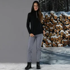 Donna CMP Pile^Pile mezza zip Grid Tech da donna