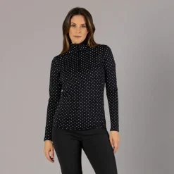 Donna CMP Pile^Pile mezza zip in Softech da donna con stampa allover