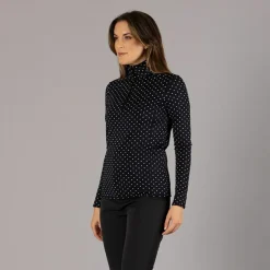 Donna CMP Pile^Pile mezza zip in Softech da donna con stampa allover