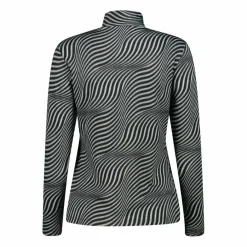 Donna CMP Pile^Pile mezza zip Softech da donna Unlimitech stampato