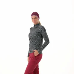 Donna CMP Pile^Pile mezza zip Softech da donna Unlimitech stampato