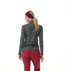 Donna CMP Pile^Pile mezza zip Softech da donna Unlimitech stampato