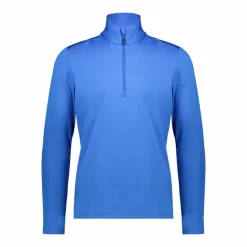 Uomo CMP Pile^Pile mezza zip Softech da uomo tinta unita