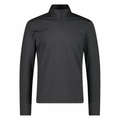 Uomo CMP Pile^Pile mezza zip Softech da uomo tinta unita