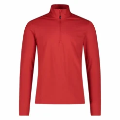 Uomo CMP Pile^Pile mezza zip Softech da uomo tinta unita