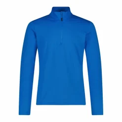 Uomo CMP Pile^Pile mezza zip Softech da uomo tinta unita