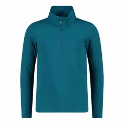 CMP Pile E Felpe^Pile mezza zip Softech da bambina tinta unita