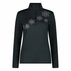 Donna CMP Pile^Pile mezza zip Softech melange da donna