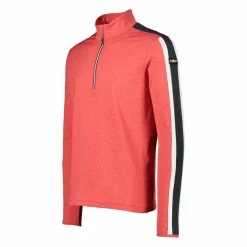 Uomo CMP Pile^Pile mezza zip Softech Melange da uomo