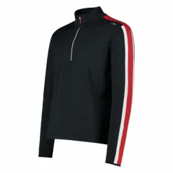 Uomo CMP Pile^Pile mezza zip Softech Melange da uomo