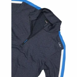 Uomo CMP Pile^Pile mezza zip Softech Melange da uomo