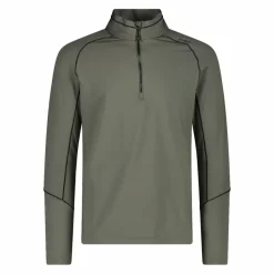 Uomo CMP Pile^Pile mezza zip Softech uomo con cuciture a vista