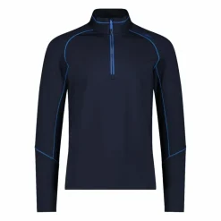 Uomo CMP Pile^Pile mezza zip Softech uomo con cuciture a vista