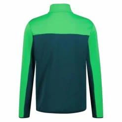 Uomo CMP Pile^Pile mezza zip Stretch Performance da uomo in block color