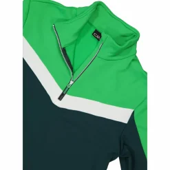 Uomo CMP Pile^Pile mezza zip Stretch Performance da uomo in block color