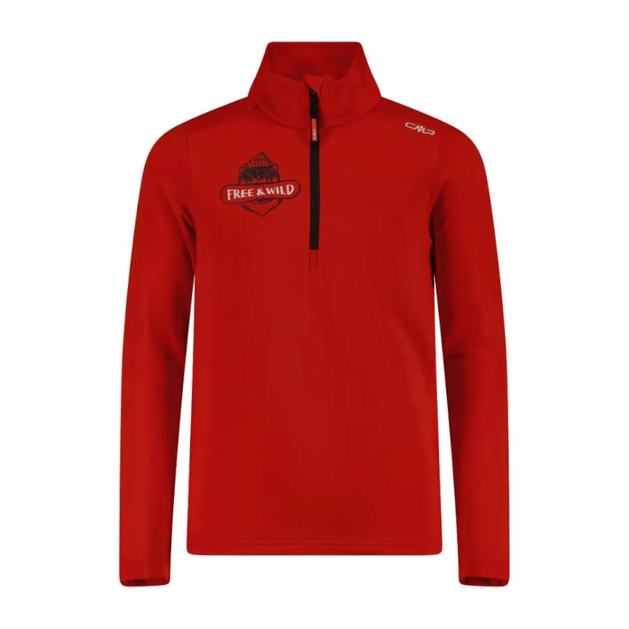 Bambino CMP Pile E Felpe^Pile Softech da bambino stampato