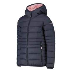 CMP Giacche E Piumini^Piumino da bambina con cappuccio taffeta