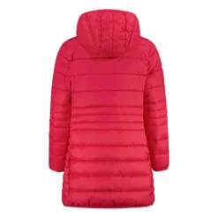 CMP Giacche E Piumini^Piumino lungo da bambina con cappuccio taffeta