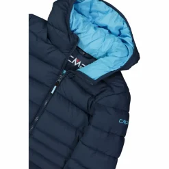 CMP Giacche E Piumini^Piumino lungo da bambina con cappuccio taffeta