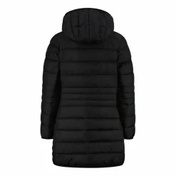 CMP Giacche E Piumini^Piumino lungo da bambina con cappuccio taffeta