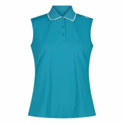 Donna CMP Polo E T-Shirt^Polo senza maniche donna in stretch piquet