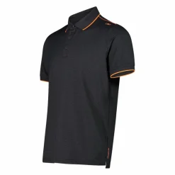 Uomo CMP Polo E T-Shirt^Polo uomo in stretch polyester e modal