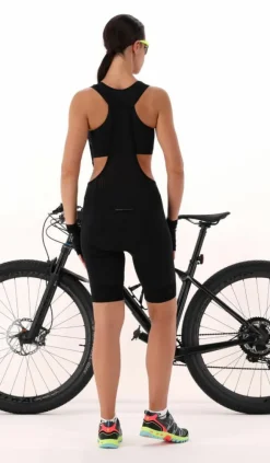 Donna CMP Pantaloni Running E Ciclismo^Salopette bike da donna