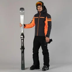 Uomo CMP Pantaloni Sci^Salopette da uomo da sci in softshell