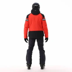 Uomo CMP Pantaloni Sci^Salopette da uomo da sci in softshell