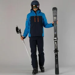 Uomo CMP Pantaloni Sci^Salopette da uomo da sci in softshell