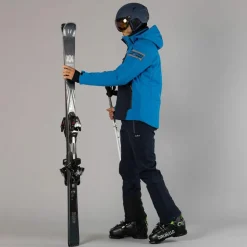 Uomo CMP Pantaloni Sci^Salopette da uomo da sci in softshell